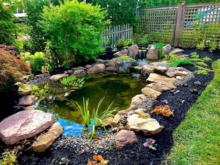 Continental Ponds water features in Edmond, OK