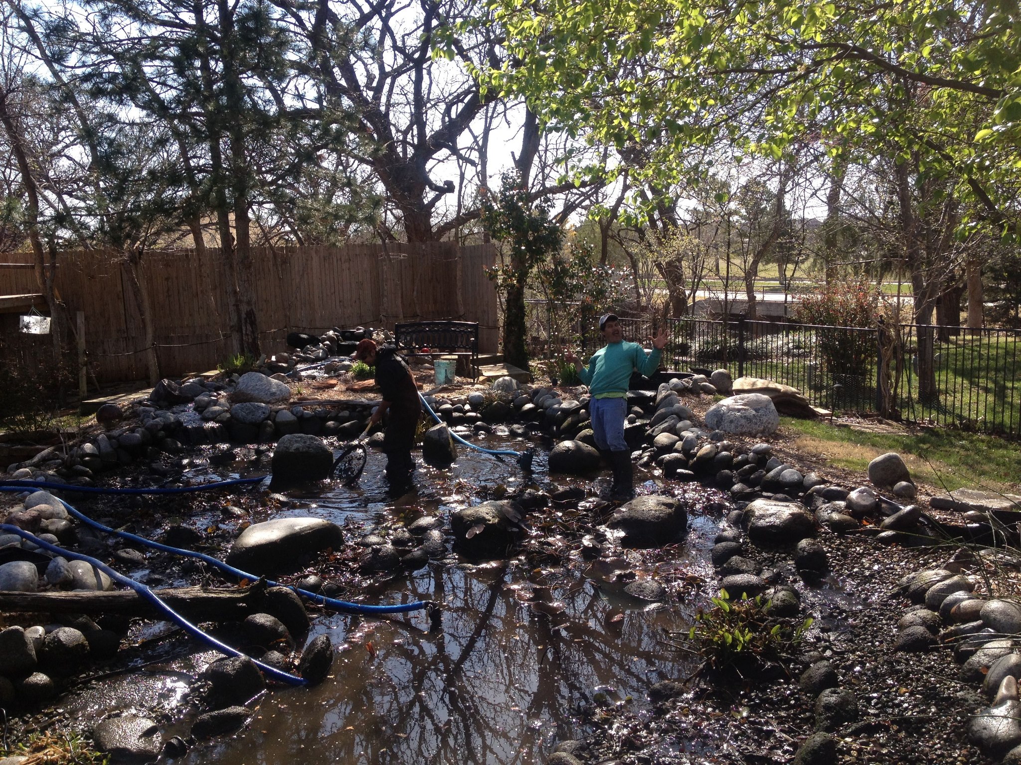 Continental Ponds pond maintenance in Edmond, OK